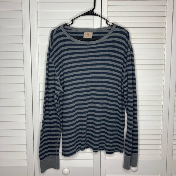 J. Crew Other - J. Crew striped thermal sweater
